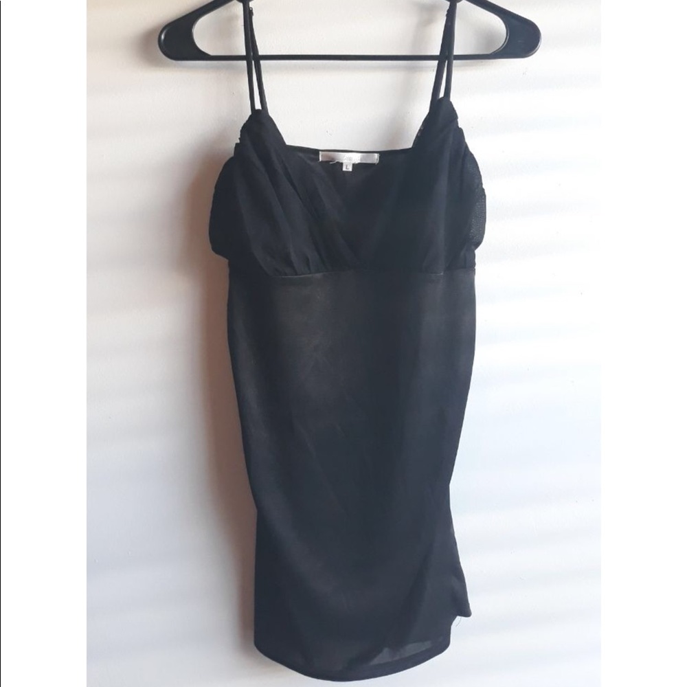 DONATED 6/30/2024 - Mesh Satin Vintage Y2K Tank